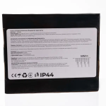 Вулична гірлянда Бахрома 50 м 600 LED білий провід Синій 50MWBL - Зображення 7