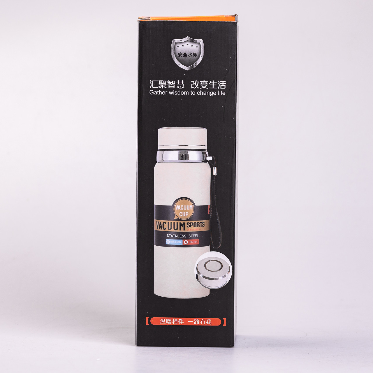 Термос Vacuum Sports з датчиком температури 1 л червоний HP-14-30R - Зображення 5