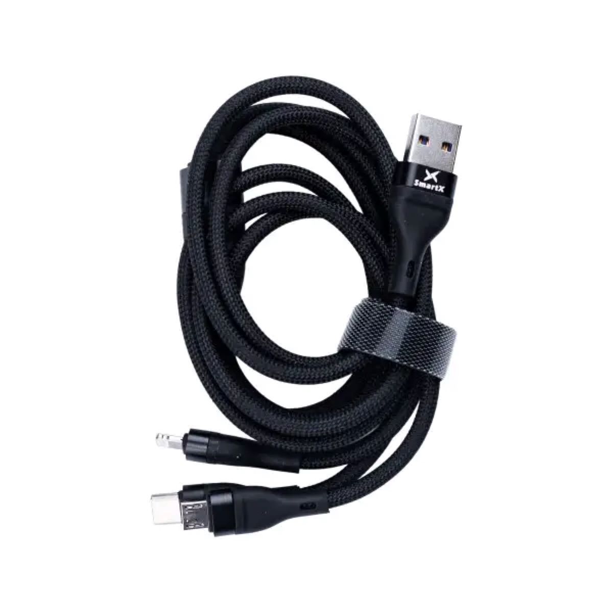 Кабель для заряджання 3-in-1 microUSB/Type-C/Lightning UR521 - Зображення 1