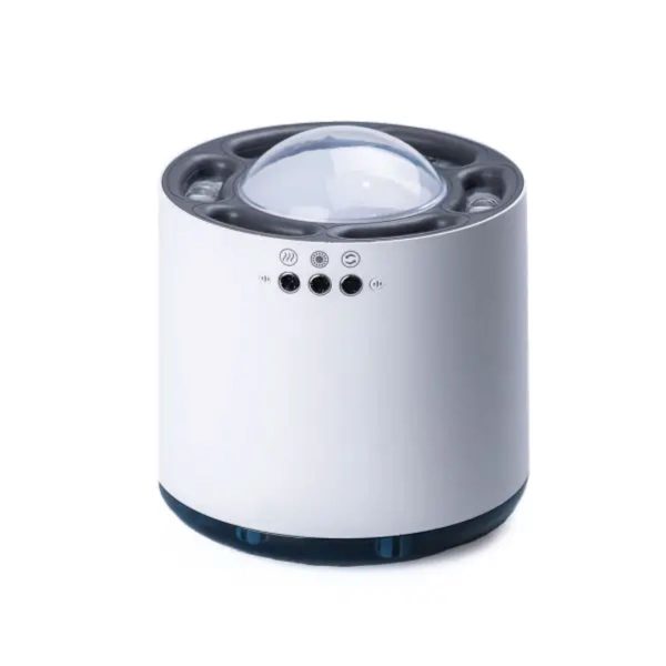 Зволожувач повітря з RGB-підсвічуванням і синхронізацією з музикою 800 мл, білий HPKP6262