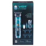 Тример для стрижки акумуляторний з 4 насадками Зелений VGR HP-V-961 - Зображення 10