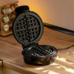 Вафельниця для бельгійських вафель з антипригарним покриттям і LED-індикатором 1000 Вт кругла Sokany SK-519 - Зображення 7