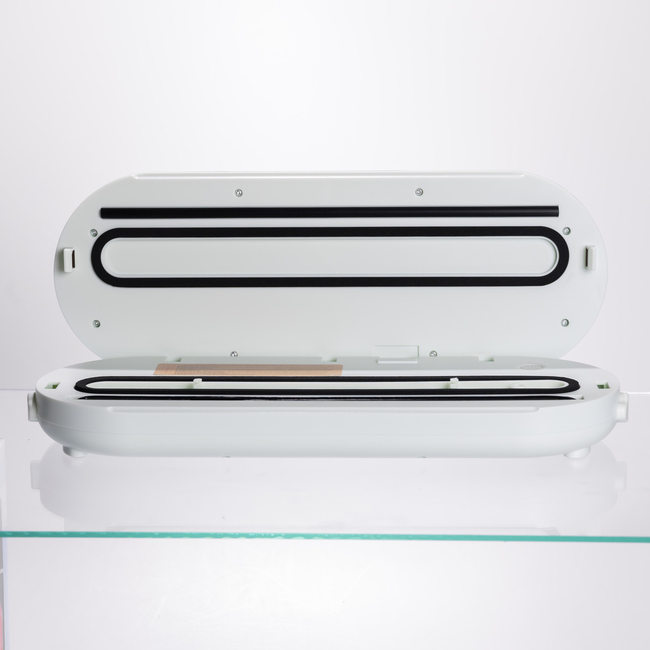 Вакууматор побутовий для сухих та вологих продуктів 90 Вт сенсорний вакуумний пакувальник + 10 пакетів HP-11-16 - Зображення 2