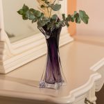 Ваза для квітів 31.5 см декоративна ваза для букета 300 мл Фіолетова HP-9-7 - Зображення 5