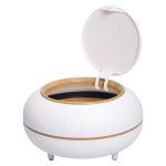 Відро для сміття настільне 23×23×13 (см) з кришкою HP-45-4
