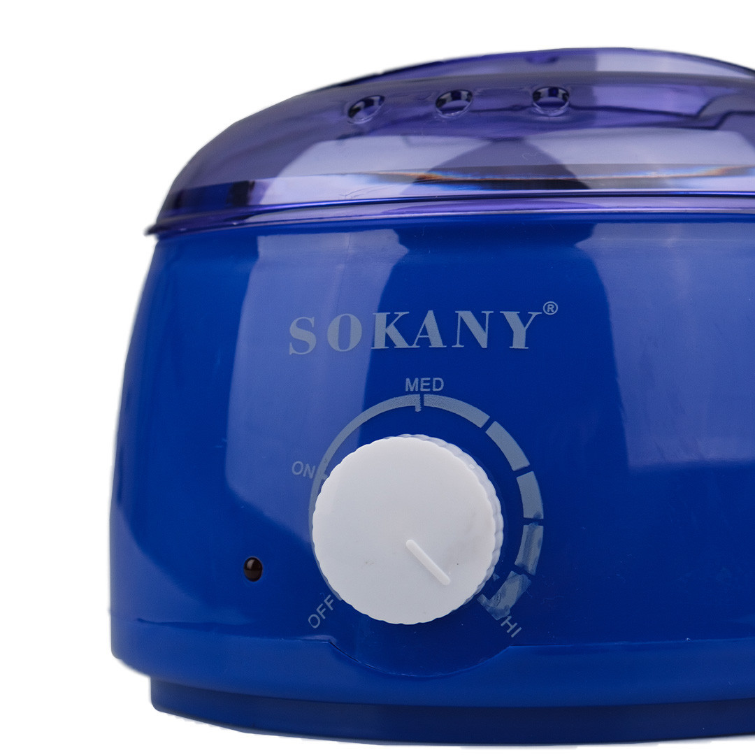 Воскоплав SOKANY баночний з терморегулятором 500 мл синій SK117NB - Зображення 1