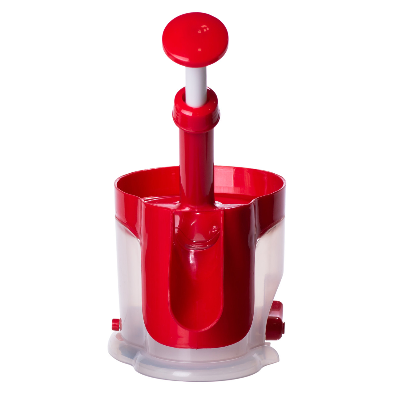 Видавлювач кісточок для вишні, черешні 20×12×25 (см) з контейнером, сепаратор, виймач вишневих кісточок HP-8-68 - Зображення 3