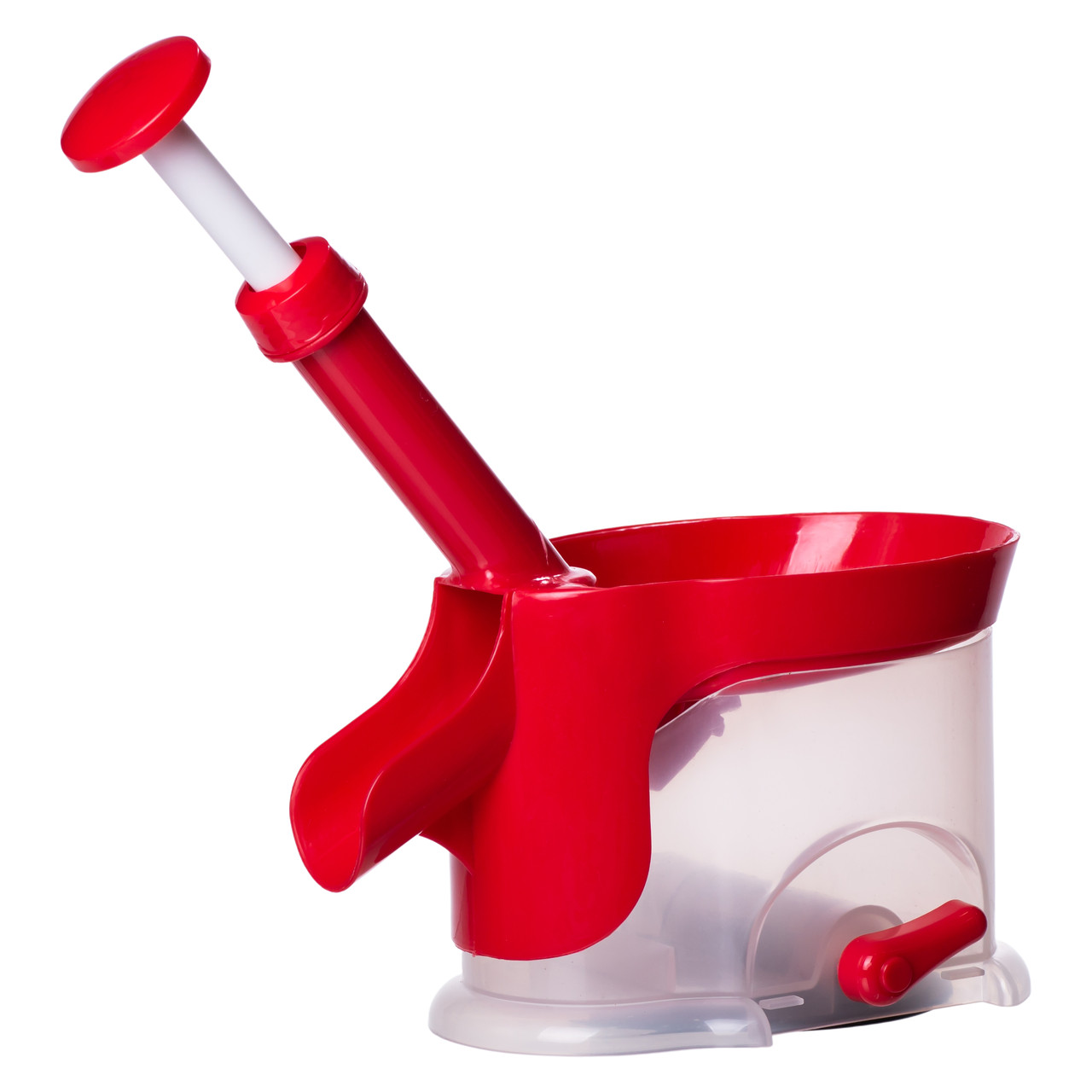 Видавлювач кісточок для вишні, черешні 20×12×25 (см) з контейнером, сепаратор, виймач вишневих кісточок HP-8-68 - Зображення 5