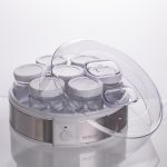 Йогуртниця електрична на 7 баночок по 180 (мл) апарат для приготування йогурту 20 Вт йогуртниця для дому SK-08017 - Зображення 3
