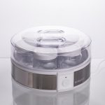 Йогуртниця електрична на 7 баночок по 180 (мл) апарат для приготування йогурту 20 Вт йогуртниця для дому SK-08017 - Зображення 6