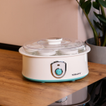 Йогуртниця електрична на 7 баночок по 180 (мл) апарат для приготування йогурту 20 Вт йогуртниця з таймером для дому SK2304 - Зображення 7