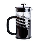 Чайник для заварки з френч пресом і фільтром 1 л чорний HP33537B - Зображення 2