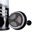 Чайник для заварки з френч пресом і фільтром 1 л чорний HP33537B - Зображення 5