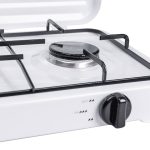 Настільна газова плита на 2 конфорки міні газова плита для балонного газу Біла Sokany SK-6002W - Зображення 6