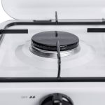 Настільна газова плита на 2 конфорки міні газова плита для балонного газу Біла Sokany SK-6002W - Зображення 7