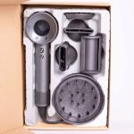 Фен стайлер для волосся 5 в 1 Supersonic Premium 1600 Вт 5 насадок 3 режими швидкості Сірий PH770G - Зображення 6