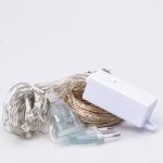 Світлодіодна гірлянда-штора GarlandoPro "Роса" 200LED 3х2м 10 ліній 8 режимів, Жовтий 173304Y - Зображення 8