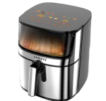 Мультипіч Sokany SK-10045 аерогриль 8л сенсорний екран, фритюрниця без олії аерофрітюрниця готування SK-10045 - Зображення 2