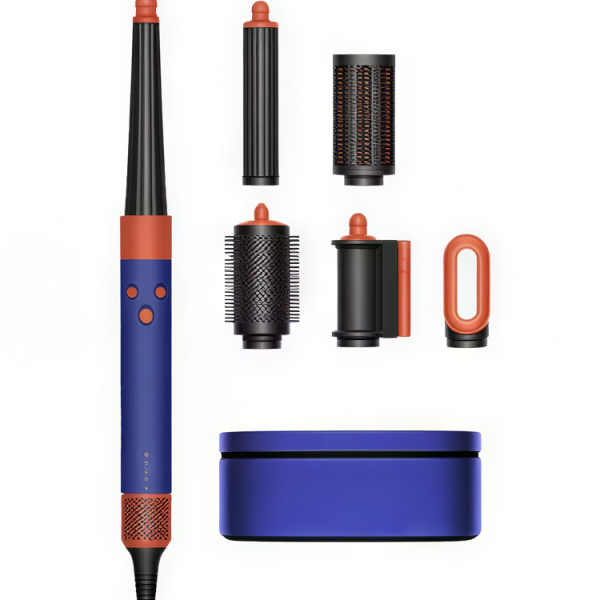 Мультистайлер для волосся Airwrap 6 насадок синій 1300 Вт стайлер плойка для волосся локонів і укладки Синій HP-4BL