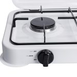 Настільна газова плита на 3 конфорки Sokany 5.5 кВт Біла Lugi SK-6003W - Зображення 7