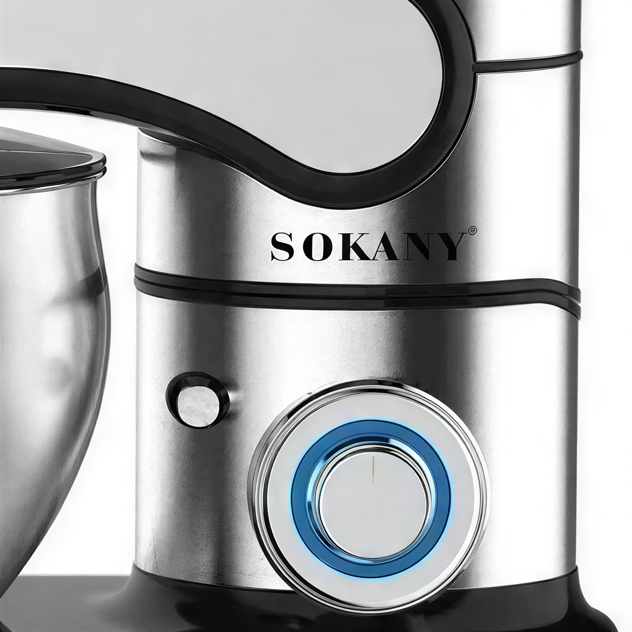 Планетарний міксер Sokany 2000  Вт з чашею 8,5 л 6 режимів SK-05015 - Зображення 3