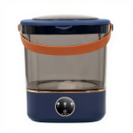 Портативна пральна машина з відтискачем 36 Вт 850 об./хв з баком на 12 літрів Синя HP-35015-61BL