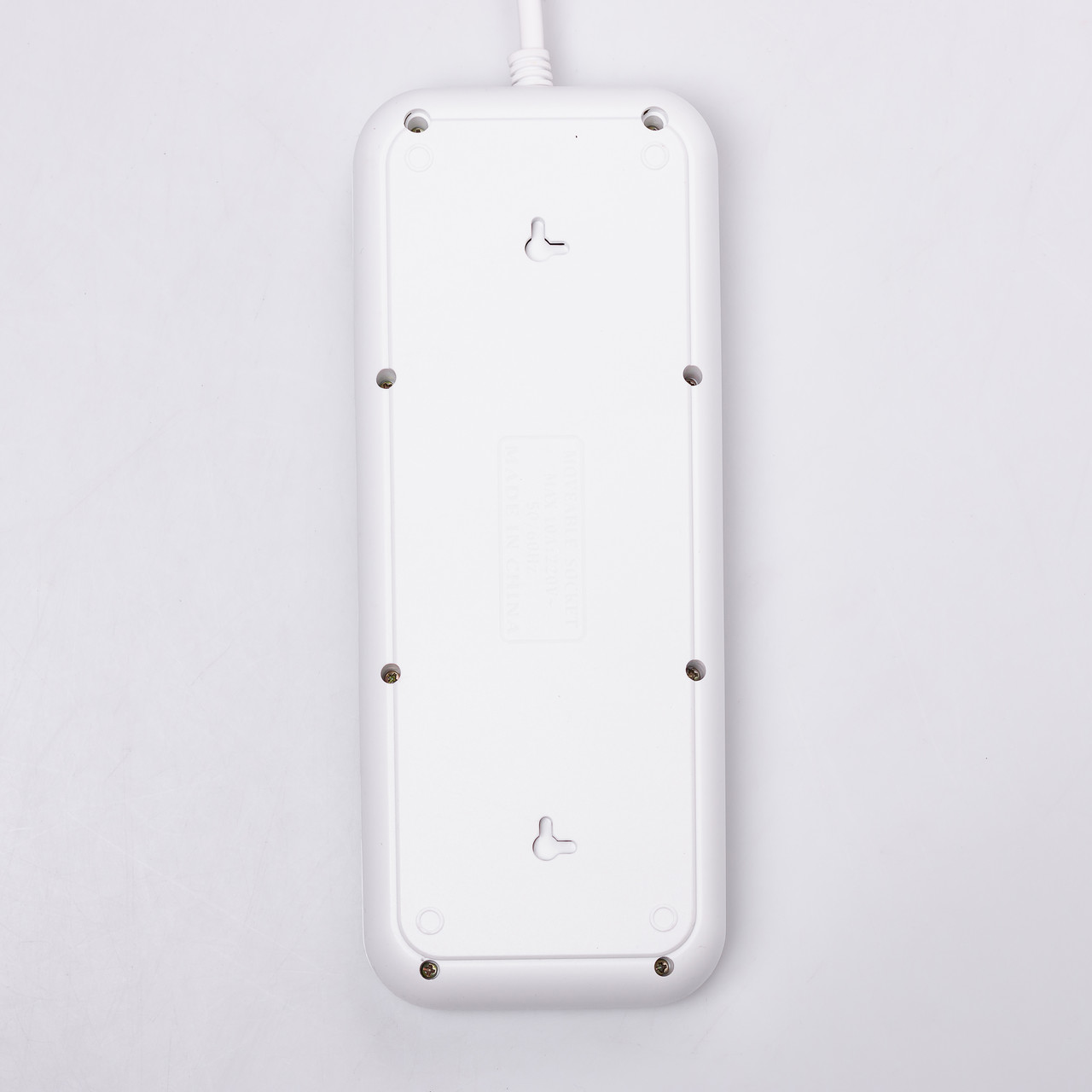 Мережевий фільтр подовжувач на 8 розеток з 3 USB 1 Type-C та кнопкою відключення F20U 2.8 м Білий HP-5-27 - Зображення 4