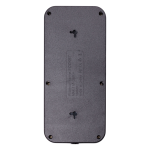 Мережевий фільтр подовжувач F06U на 6 розеток 4 USB 1 Type-C та кнопкою відключення 3 м Чорний HP-5-24 - Зображення 7