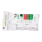 Мережевий фільтр подовжувач на 8 розеток з 3 USB 1 Type-C та кнопкою відключення F20U 4.7 м Чорний HP-5-29 - Зображення 7