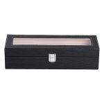 Скринька для прикрас із еко шкіри 31×11×8 см органайзер для ювелірних виробів HP-5-5B - Зображення 8