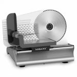 Слайсер професійний Sokany 500 Вт скиборізка для м'яса SK-446