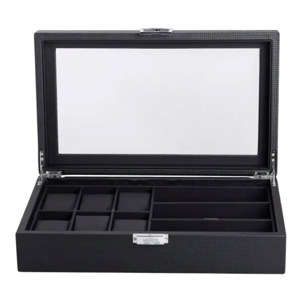 Скринька-футляр для годинників та окулярів з накидним замком 35,5х21х9,5 см HP-5-9