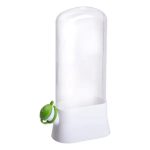 Контейнер для зберігання зелені у холодильнику 14×7×26 см ємність для зелені Білий HP-DS2-1 - Зображення 6