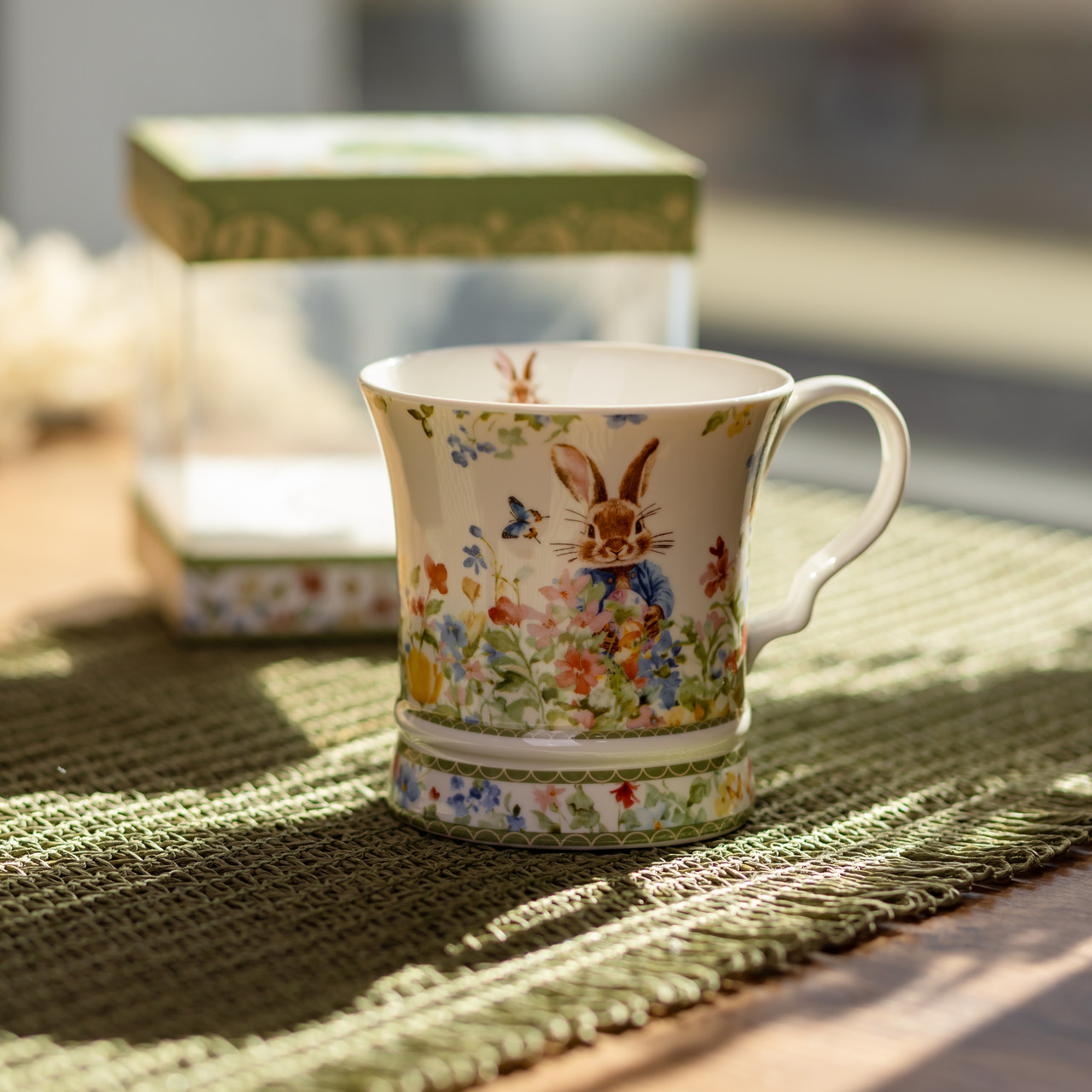 Чашка порцелянова Garden Rabbits 300 мл в подарунковій упаковці HP-7323-2 - Зображення 2