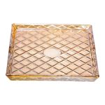 Блюдо для закусок скляне 24,5*20,5*2 см прямокутне HP-YH-53 - Зображення 3