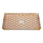 Блюдо для закусок скляне 24,5*20,5*2 см прямокутне HP-YH-53