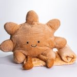 М'яка іграшка-подушка з пледом Сонечко 110×140 (см) 520-21S