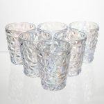 Набір скляних склянок 6 штук 250 мл для лимонадів соку води коктейлів склянки скляні для напоїв HP-19-176