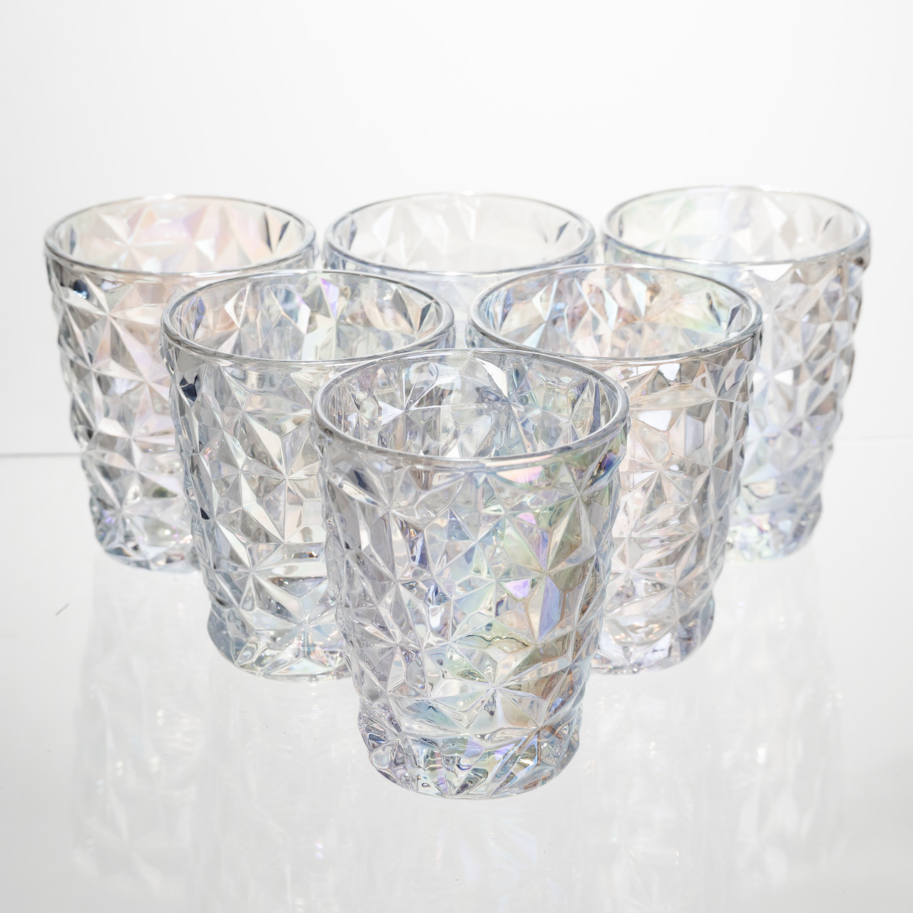 nabor_steklyannyh_stakanov_6_shtuk_250_ml_dlya_limonadov_soka_vody_kokteyley_stakany_steklyannye_dlya_napitkov Набір скляних склянок 6 штук 250 мл для лимонадів соку води коктейлів склянки скляні для напоїв HP-19-176 - Зображення 1