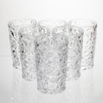 Набір скляних склянок 6 штук 350 мл для лимонадів соку води коктейлів склянки скляні для напоїв HP-19-167