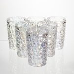 Набір скляних склянок 6 штук 350 мл для лимонадів соку води коктейлів склянки скляні для напоїв HP-19-175