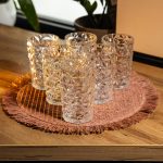 Набір скляних склянок 6 штук 350 мл для лимонадів соку води коктейлів склянки скляні для напоїв HP-19-167 - Зображення 3