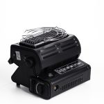 Обігрівач-плита туристична газова HP-DS3-8 1300 Вт чорна газова плита настільна - Зображення 2