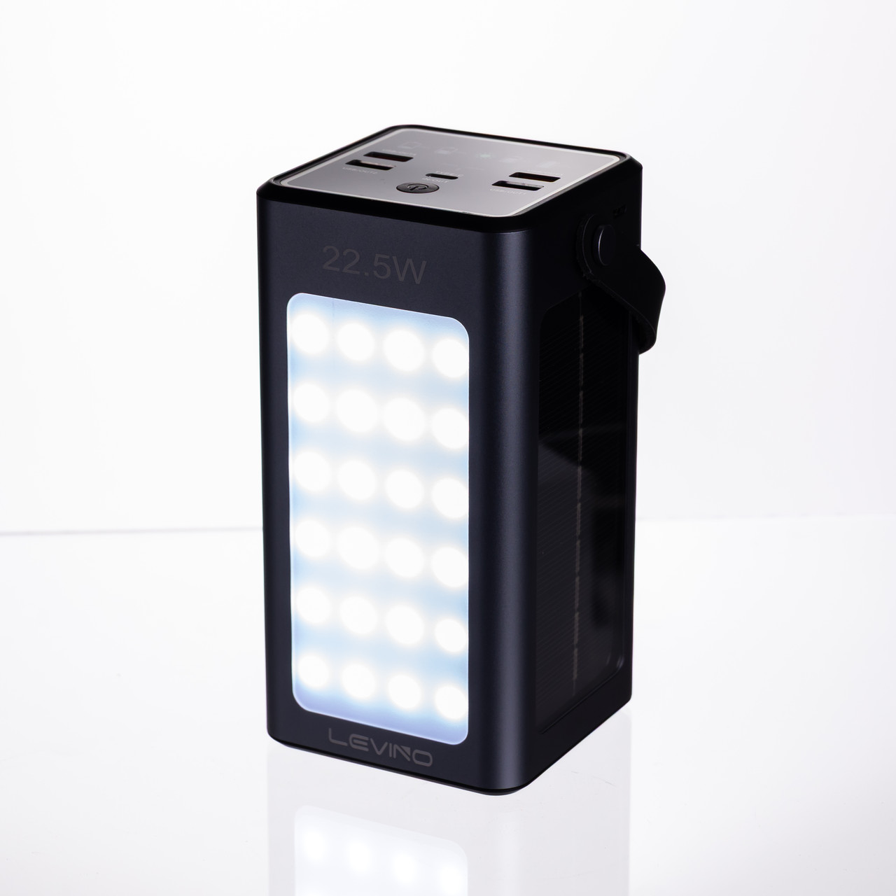 poverbank_s_bystroy_zaryadkoy_i_solnechnoy_batareey_50000_mah_portativnoe_zaryadnoe_ustroystvo_powerbank_zaryadka_dlya_telefona Повербанк зі швидким заряджанням і сонячною батареєю 50000 mAh HP-N40 - Зображення 1