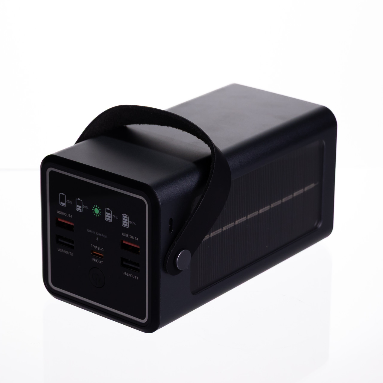 Повербанк зі швидким заряджанням і сонячною батареєю 50000 mAh HP-N40 - Зображення 3