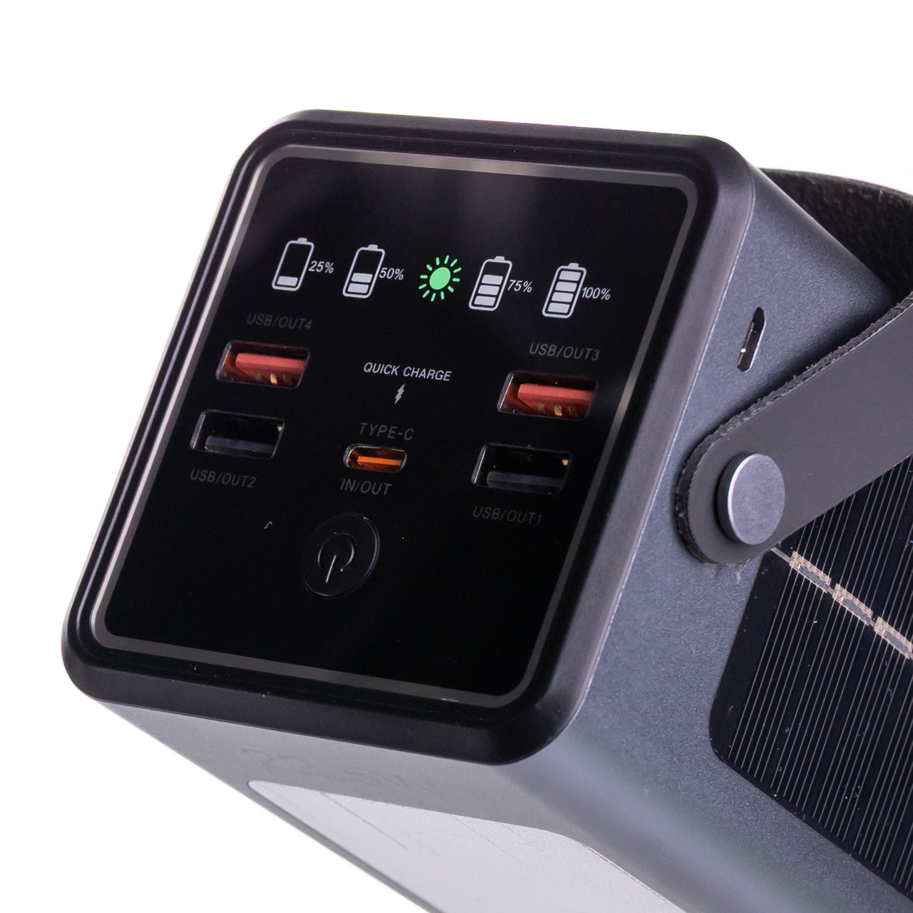 Повербанк зі швидким заряджанням і сонячною батареєю 50000 mAh HP-N40 - Зображення 8