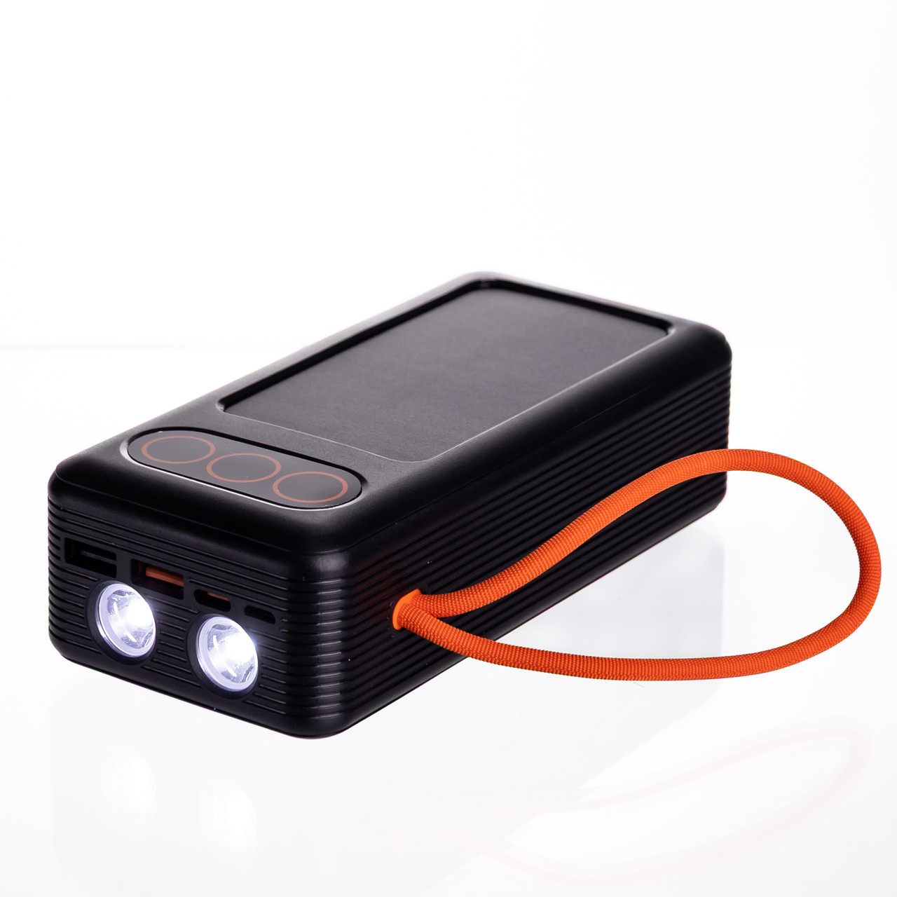 Повербанк зі швидким заряджанням та 3 шнурами 30000 mAh портативний зарядний пристрій powerbank заряджання для телефона HP-N56 - Зображення 7