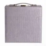 Скринька для прикрас з еко шкіри 2 яруси Сірий HP-5-35G - Зображення 8