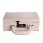 Скринька для прикрас з еко шкіри 2 яруси з кодовим замком Бежевий HP-5-24BE - Зображення 9