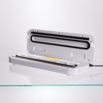 Вакууматор побутовий для сухих та вологих продуктів 400 Вт 4 режими роботи + 10 пакетів Білий HP-11-17W - Зображення 2